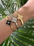 Bracelete trevo ref 9865