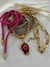 Colar Barbie letra luxo ref 8325 - comprar online