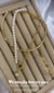 Colar pérola duo luz ref 6655 - Aline Paiva Store