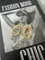Brinco orgânico ref 7240 - Aline Paiva Store