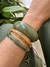 Bracelete verde Militar ref 3875 na internet