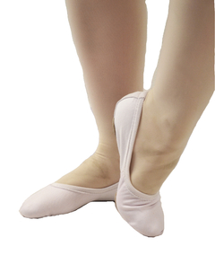 zapatilla de media punta Nacional blanca