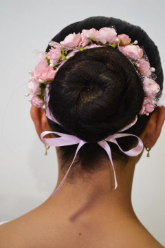 Rodetera de Flores rosas en internet