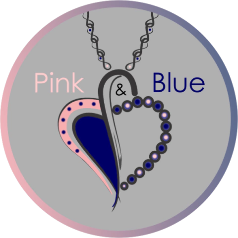 Pink and Blue