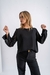 Blusa manga larga encaje (NA1CA05) - comprar online