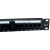 Imagem do Patch Panel 24 Portas Cat6 Rj45 Rede Lan Utp Certifica Giga c/Guia Traseira - LINK+