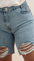 Bermuda jeans puído na internet
