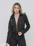 Jaqueta Suede Camurça Fivela Botão Cinto Premium - comprar online