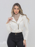 Jaqueta Suede Camurça Fivela Botão Cinto Premium - Espaço VY Jeans