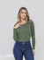 Blusa manga longa pedras
