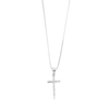 Colar Mini Cruz Micro Zircônia - comprar online