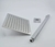 DUCHA INOX CHUVEIRO PREMIUM 20X20 QUADRADO METAL CROMADO COM BRAÇO INOX 20X20 GÁS OU SOLAR - comprar online