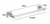 PORTA TOALHA PREMIUM 30 CM PRETO FOSCO - comprar online