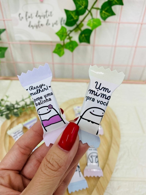 Bala - Agradecimento compra/Coleção Flork