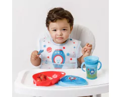 Kit Refeição com Talher - FOGUETE AZUL BUBA - Arrivata