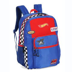 Mochila Juvenil de Costas HOT WHEELS Luxcel MJ49991HW Azul