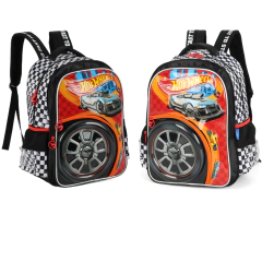 Mochila de Costas Oficial HOT WHEELS Preto Luxcel IS41501HW - comprar online