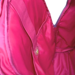 Kit Mochila Rodinhas em Nylon OFICIAL LULUCA LU24599 Rosa na internet