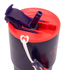 Copo Térmico To Go Alça Tampa 400ml SPIDER MAN Zona Criativa - Arrivata