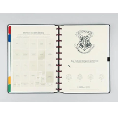 Caderno Inteligente HARRY POTTER HOGWARTS - Pequeno - A5 - Arrivata