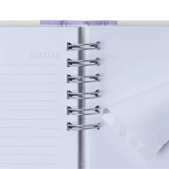 Caderno Organizador Duo MELISSA Casa das Abelhas Lilás A5 na internet