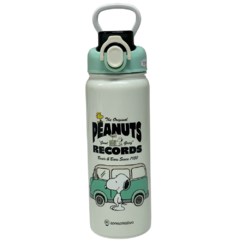 Garrafa Térmica Inox Click 650ml SNOOPY - Zona Criativa - loja online