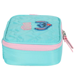 Estojo Box 100 Pens STITCH DISNEY Turquesa Luxcel ET47748SC na internet