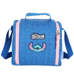 Kit Mochila Rodinhas STITCH DISNEY Azul Luxcel MC47746SC
