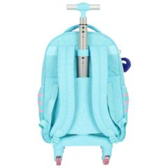 Kit Mochila Rodinhas Lancheira STITCH DISNEY Turquesa Luxcel na internet
