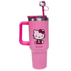 Canecão Tumbler Térmico em Inox 1,15L com Canudo HELLO KITTY - comprar online