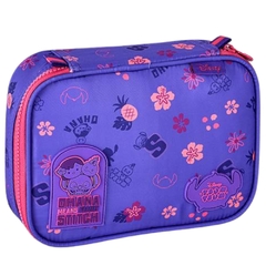 Estojo Box 100 Pens em Nylon STITCH DISNEY Clio TS24629