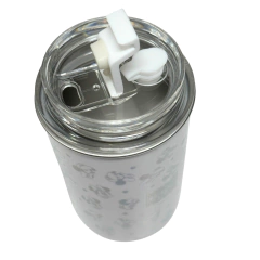 Copo Inox Canudo e Tampa 300ML MINNIE MOUSE - Zona Criativa - Arrivata