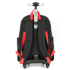 Mochila Rodinhas OFICIAL ENALDINHO - Luxcel MC47512 Vermelho