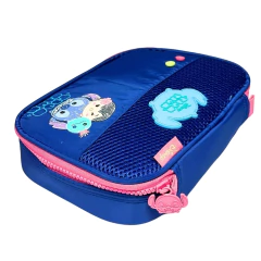 Estojo Box 100 Pens em Nylon STITCH DISNEY Clio TS24631 na internet