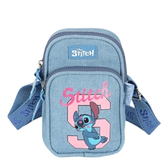 Imagem do Bolsa Transversal Jeans STITCH DISNEY - Luxcel