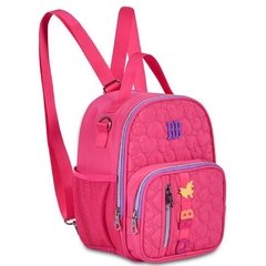 Imagem do Kit Mochila de Rodinhas Oficial Rebecca Bonbon RB24538 Rosa