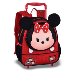 Kit Mochila Rodinhas Lancheira Minnie Tsum Tsum Disney Clio - comprar online