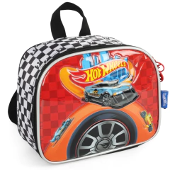 Lancheira Térmica Oficial HOT WHEELS Luxcel Preto LA41503HW
