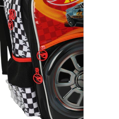 Mochila de Costas Oficial HOT WHEELS Preto Luxcel IS41501HW na internet