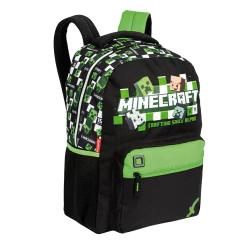 Kit Mochila Costas MINECRAFT PLUS 15 ANOS COLORIDO Sestini