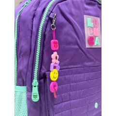 Imagem do Mochila de Costas Juvenil em Nylon OFICIAL LULUCA LU24601