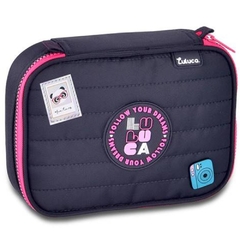 Estojo Box 100 Pens em Nylon OFICIAL LULUCA LU24640 na internet
