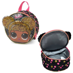 Kit Mochila Rodinhas LOL SURPRISE Preta Luxcel IC39212LO - loja online
