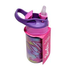 Garrafa Térmica Inox 500ml BARBIE Princesa Unicórnio Luxcel na internet