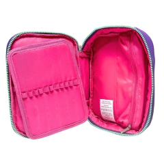 Kit Mochila Rodinhas em Nylon OFICIAL LULUCA LU24599RX Roxo - comprar online