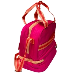 Kit Mochila de Costas em Nylon OFICIAL LULUCA LU24610 Rosa - comprar online
