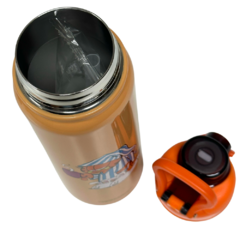 Garrafa Térmica Inox Click 650ml GARFIELD - Zona Criativa - loja online