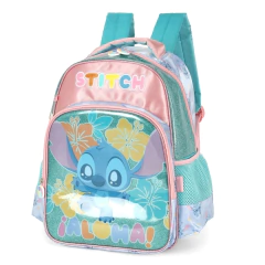 Mochila de Costas STITCH DISNEY - Luxcel Turquesa IS42401SC - comprar online