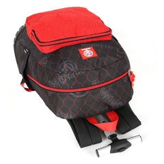 KIT Mochila Rodinhas OFICIAL ENALDINHO Luxcel 47512 Vermelho
