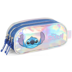 Kit Mochila Rodinhas Holográfica STITCH DISNEY Luxcel - Arrivata